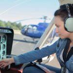 woman helicopter pilot